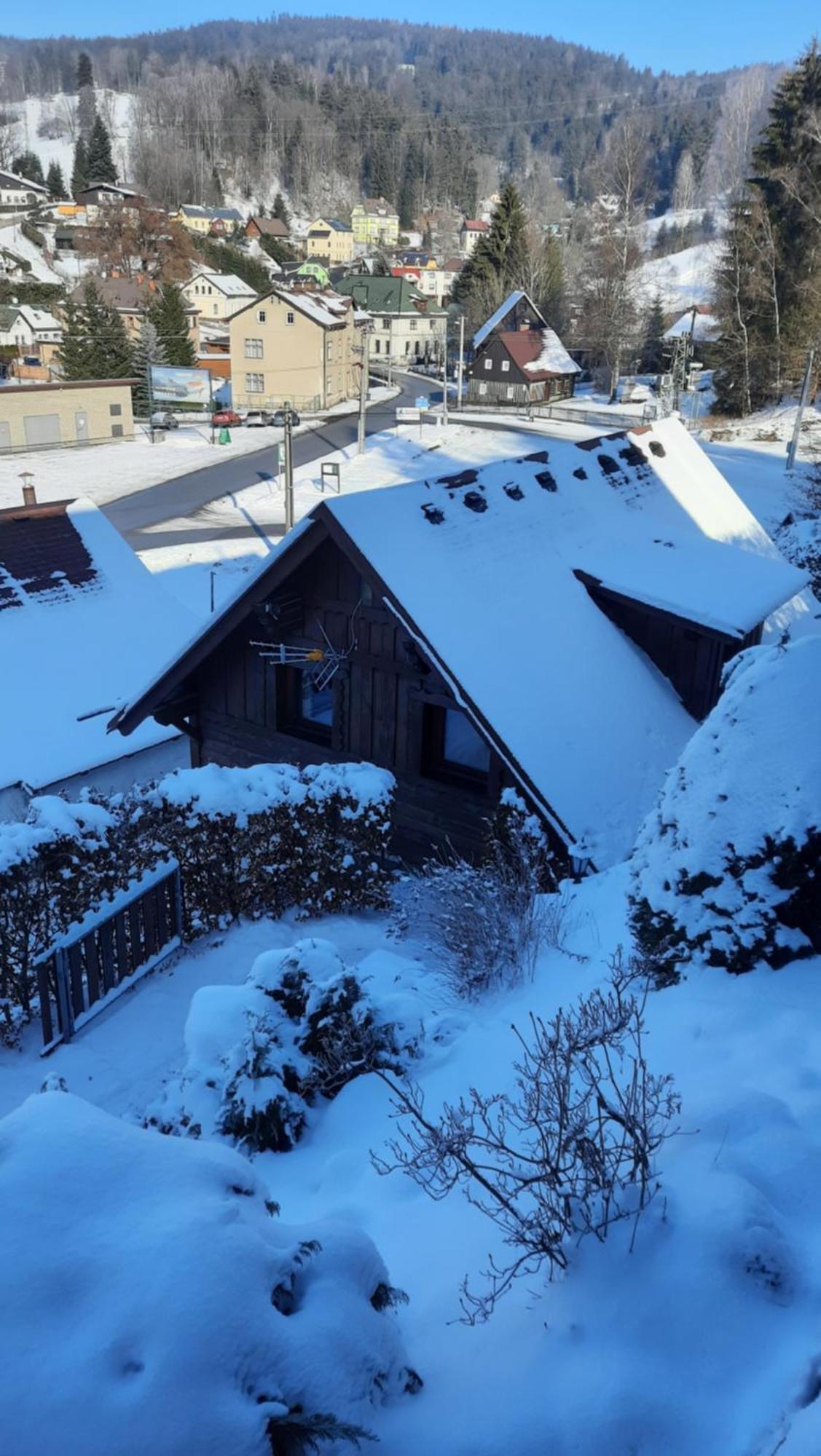 Apartmán Albrecht Albrechtice v Jizerskych horach Exterior foto