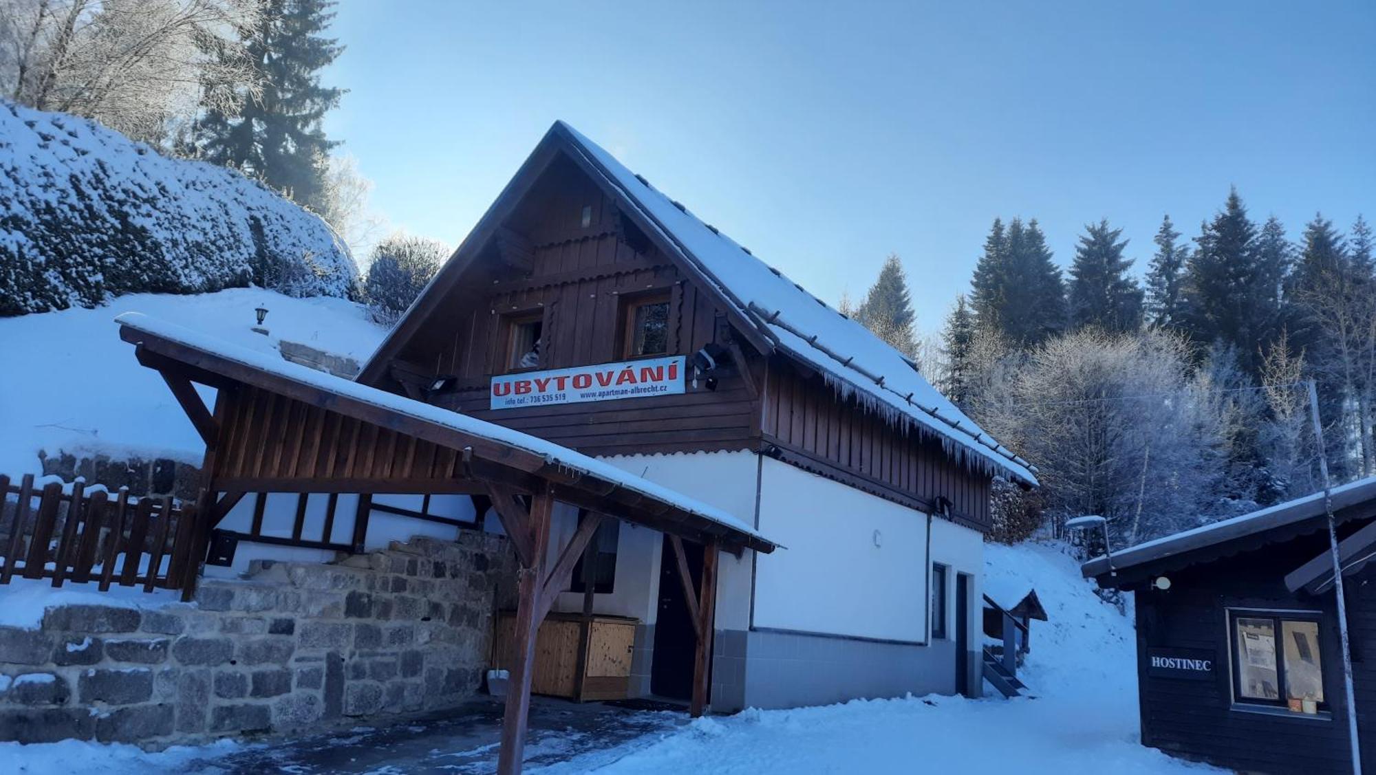 Apartmán Albrecht Albrechtice v Jizerskych horach Exterior foto
